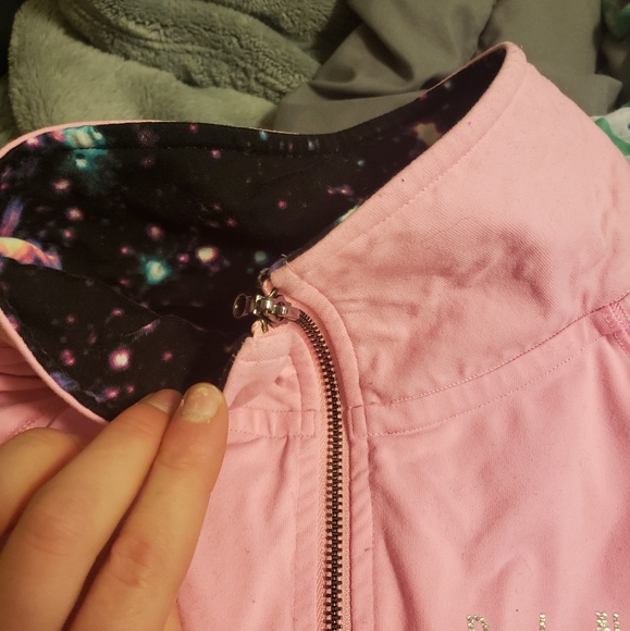 Dresses (2), purple off the shoulder crop ETC. - Picture 6 of 8